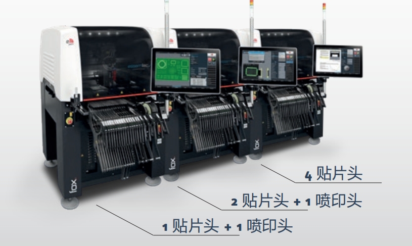 锡膏喷印贴片点胶SPI一体机